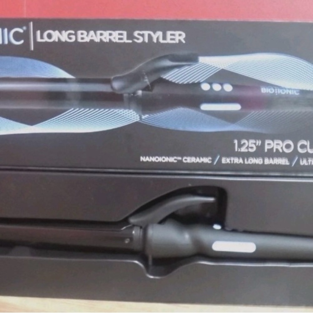 Bio Ionic Black Long Barrel Styler